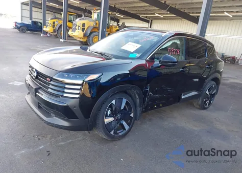 2025 Nissan Kicks Sr Intelligent Awd from USA, damaged, VIN 3N8AP6DB4SL320754